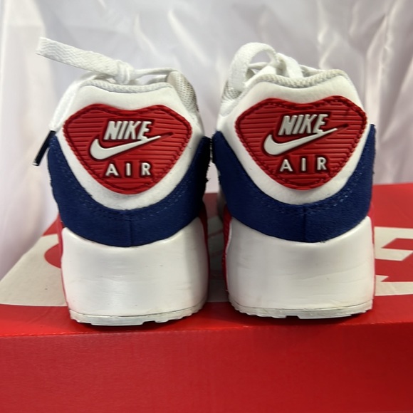Nike Air Max 90 "Deep Royal University Red" size 3Y - Picture 3 of 6